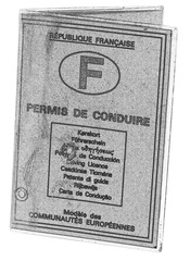 Permis de conduire fran&ccedil;ais 