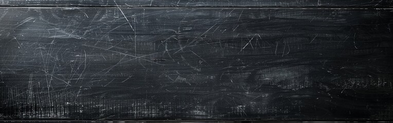 Creative Space: Blackboard with Chalk Marks