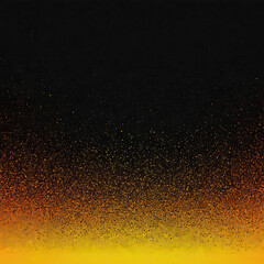 Fototapeta premium 3d color gradient grainy background orange, gold and black. Grainy unforgettable abstract background. Texture illustration.