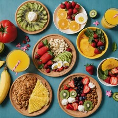 fruits and vegetables