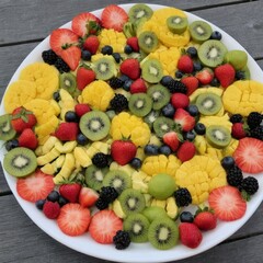 Obraz premium fruits and vegetables