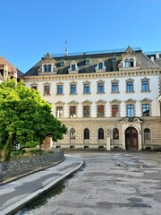 Fototapeta premium old town castle, Regensburg, Germany