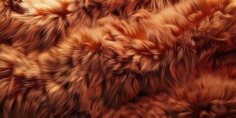 Fototapeta premium Close-Up of Soft, Fluffy Fur Texture