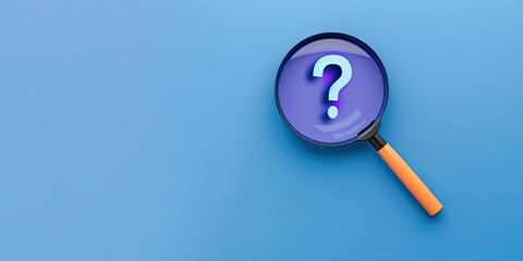 Search Concept with Magnifier Icon