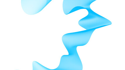 Abstract blue soft transparent wave. Set of blue wavy elements. Dynamic waves. relaxing music sound or technology. banner, web, cover, poster, flyer, card. vector illustration