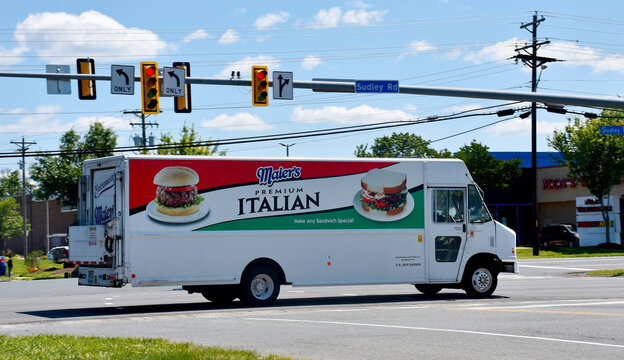 Maier's Italian Bakery Delivery Truck, Manassas, VA, USA