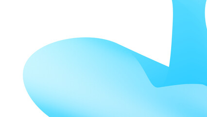 Abstract blue soft transparent wave. Set of blue wavy elements. Dynamic waves. relaxing music sound or technology. banner, web, cover, poster, flyer, card. vector illustration