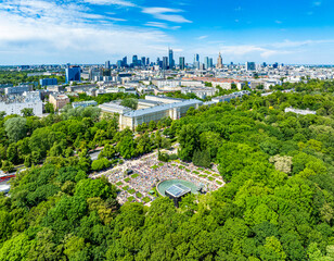 Warszawa © Drone in Warsaw