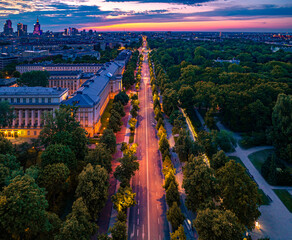 Warszawa © Drone in Warsaw