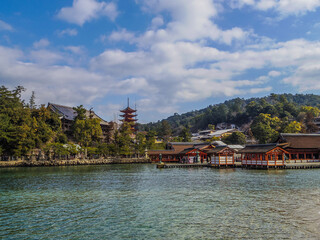 Obraz premium 【広島県】宮島の厳島神社