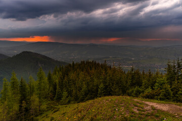 Fototapeta premium Pieniny , Tatry , Karpaty , góry 
