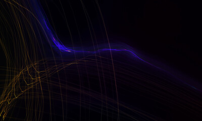 Abstract blue background with lines