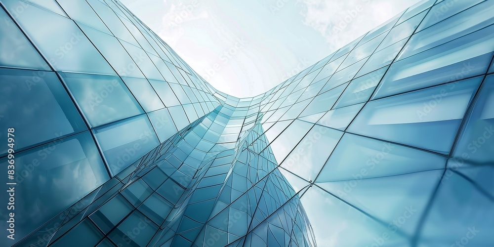 Canvas Prints glass minmalistic architectural forms