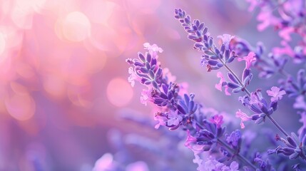 Fototapeta premium Lavender gradient for a sophisticated touch in presentations and websites.