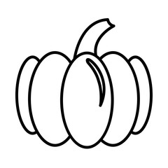 vegetable icon design outline