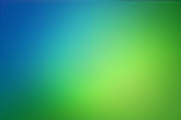 Fototapeta premium Abstract blue and green gradient background. 