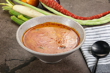 Thai traditional Tom Yum soup
