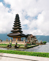 Pura Ulun Danu Beratan, Hindu temple at Bali-Indonesia