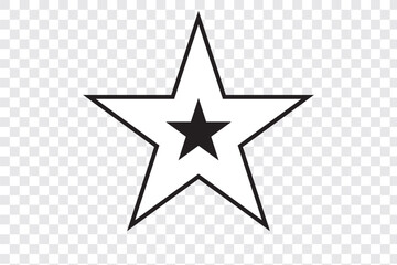 Obraz premium favorite star icon rating symbol reward rating mark icons