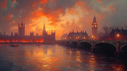 Naklejka premium London Bridge 