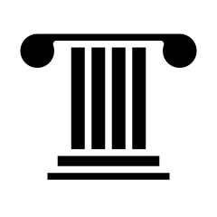 trial symbol solid icon style