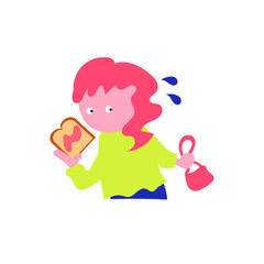 a person who is likely to be late