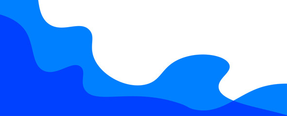 Abstract background with dynamic effect. Simple minimal blue wave. Motion vector Illustration. Trendy gradients. banner, cover, poster, card, flyer, brochure, website, tech, flow.