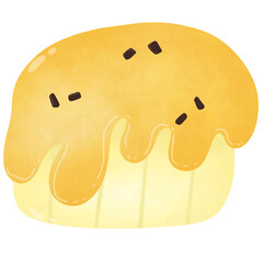 Desserts & Sweet Foods Flat Design Icon Set