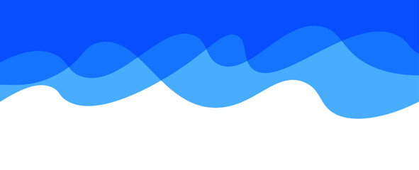 Abstract background with dynamic effect. Simple minimal blue wave. Motion vector Illustration. Trendy gradients. banner, cover, poster, card, flyer, brochure, website, tech, flow.