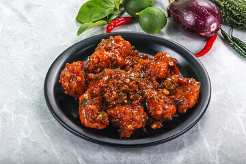 Chinese cuisine - Chicken manchurian gravy