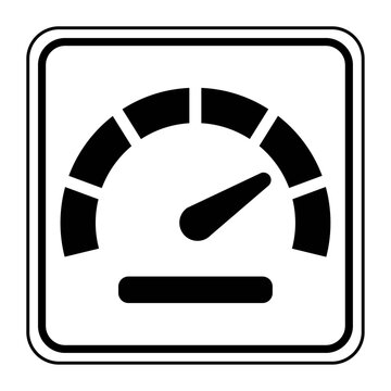 Logo compteur de vitesse.