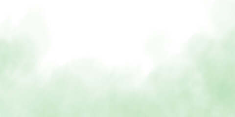 Fototapeta premium Green fog in slow motion. Realistic atmospheric green smoke. Green fume slowly floating rises up. PNG. 