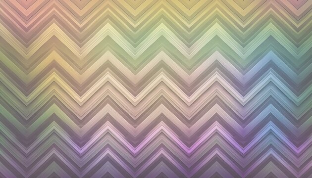 wundersch&ouml;nes abstraktes Zick Zack Muster Pastell Farben als Banner oder Hintergrund - ki generiert
