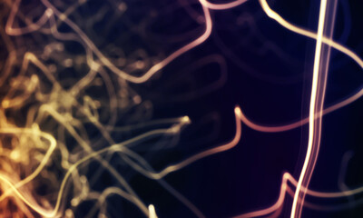 Abstract blue background with lines