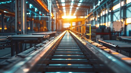 Naklejka premium Mass Production Line for Electric Vehicle Battery Cells