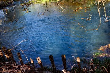 Stream in rural Slovenia