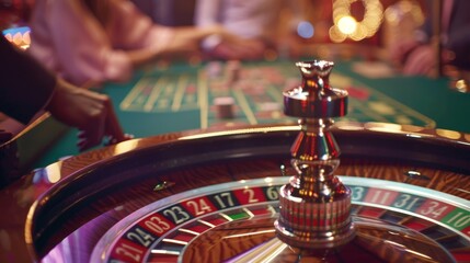 The Roulette Table Spin