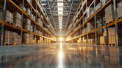 Fototapeta premium warehouse