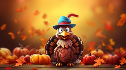 Happy Thanksgiving celebration wallpaper