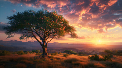 Fototapeta premium acacia tree