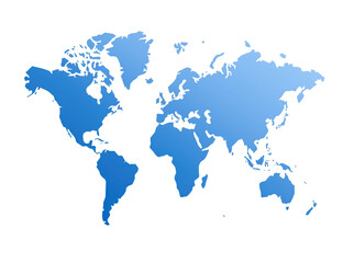 Hi Detail Vector Political World Map illustration