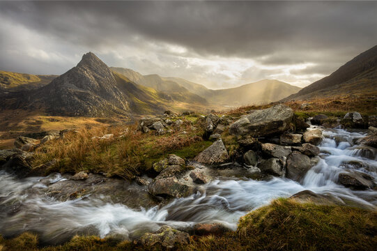 Tryfan from Afon Lloer