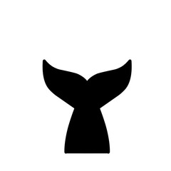 Mermaid tail vector Silhouette