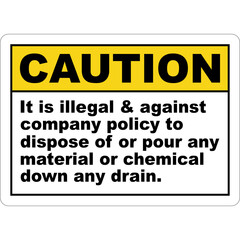 CAUTION CHEMICAL HAZARD SIGNS