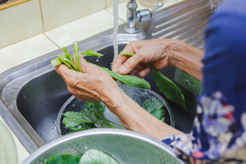Preparing breakfast for the whole family
