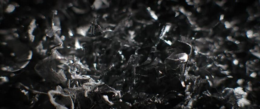 Metallic filings erratic movement