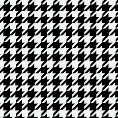 Houndstooth Seamless fabric pattern