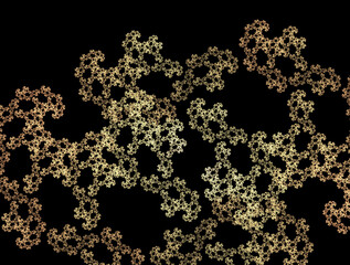 Imaginatory fractal abstract background Image