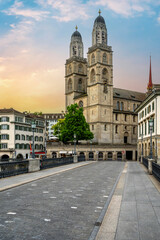 The city of Zurich, Switzerland,