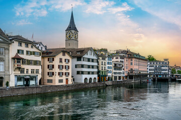 The city of Zurich, Switzerland,